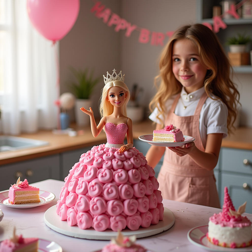 Barbie Cake