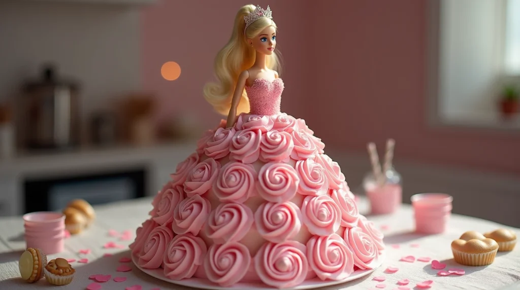 Barbie cake