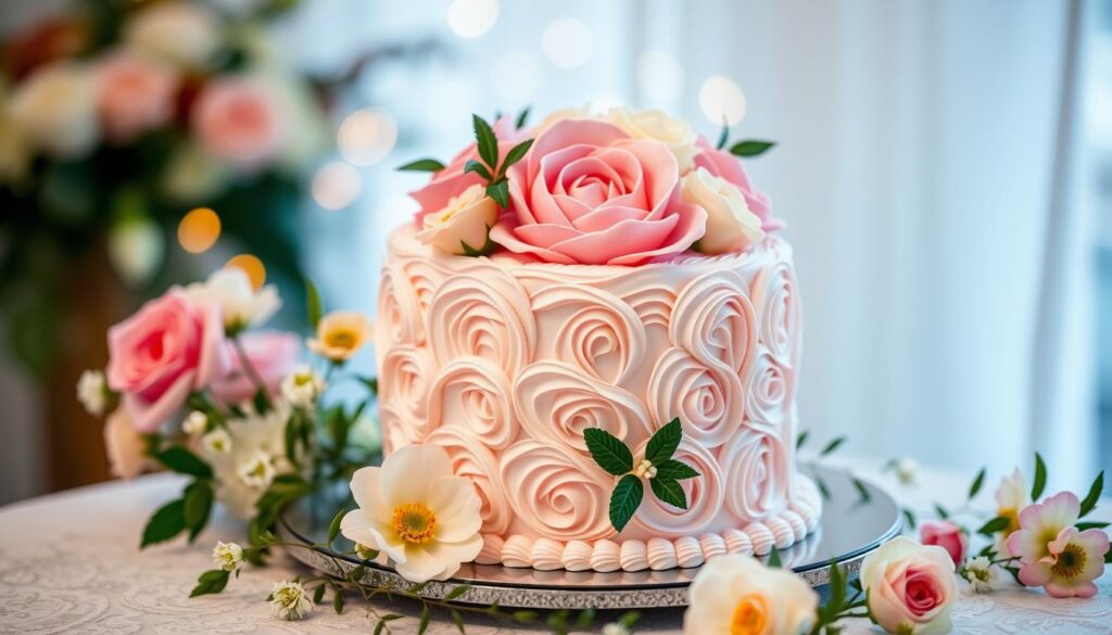 Rosette Cake for Special Occasions