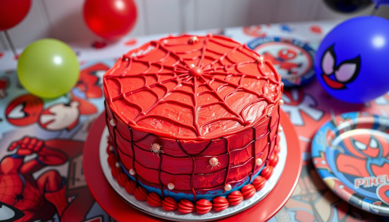 Spiderman Cake