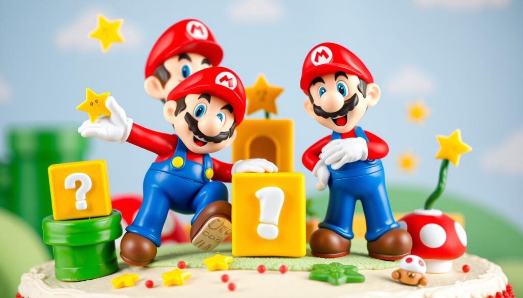 Super Mario Cake Topper Design