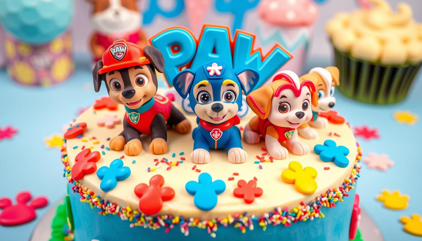 paw patrol cake