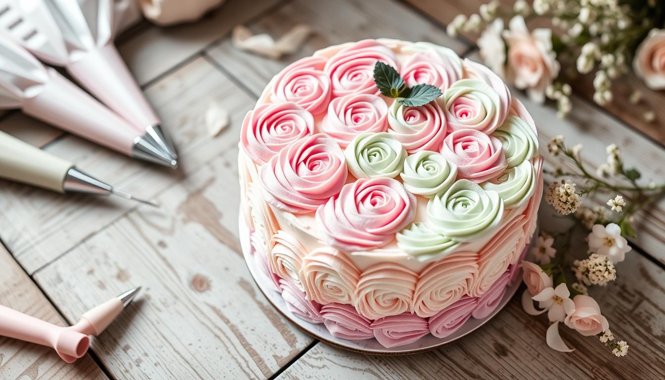 rosette cake