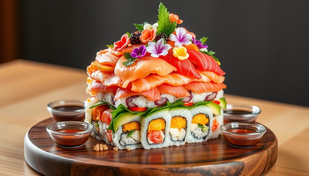 sushi cake