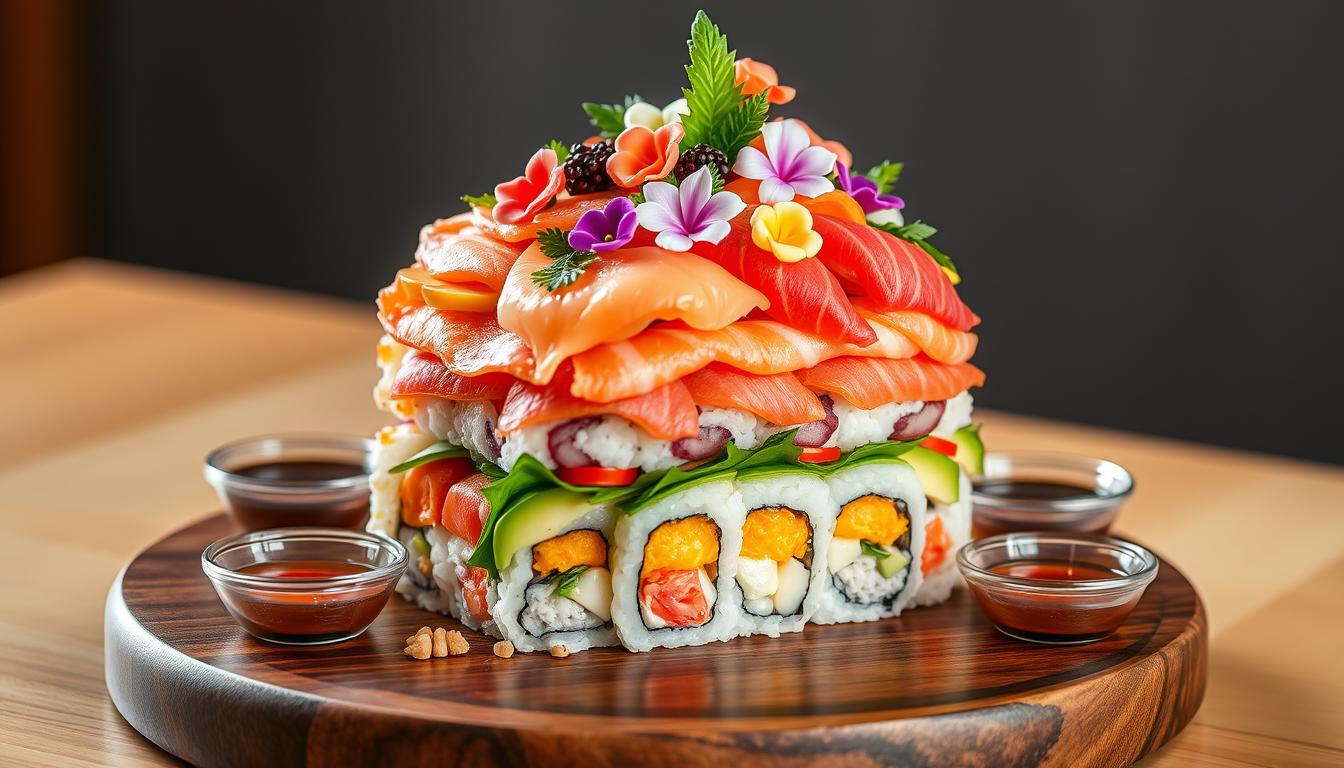 sushi cake